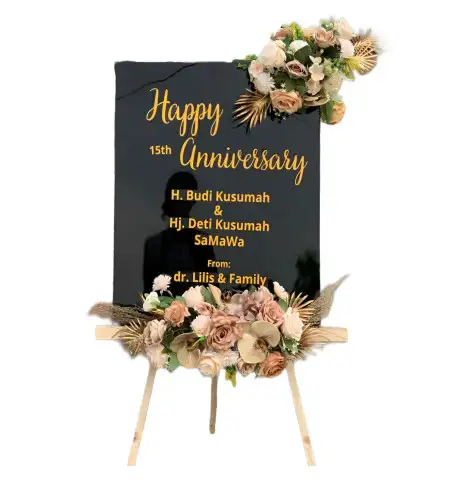 Papan Bunga Akrilik Bendiljati Wetan